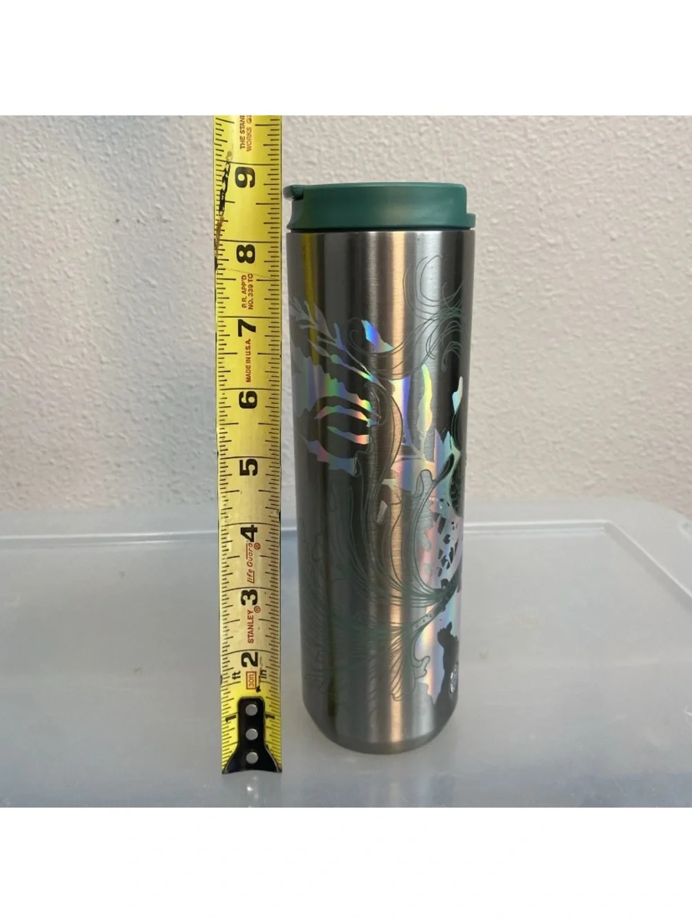 Starbucks Anniversary Green Siren Mermaid Stainless Steel Drink Tumblr 16 Ounce